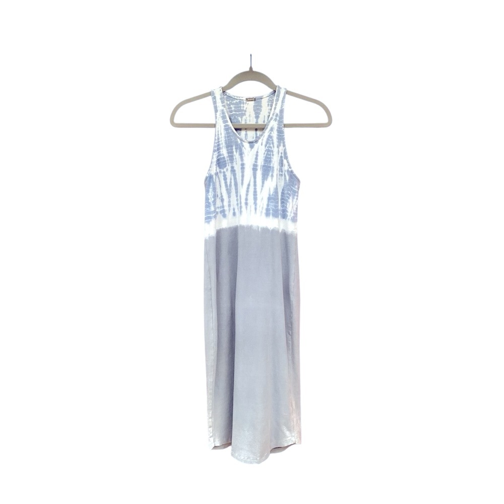 Monrow Tie-Dye tank top Sleeveless Dress - Picture 3 of 7